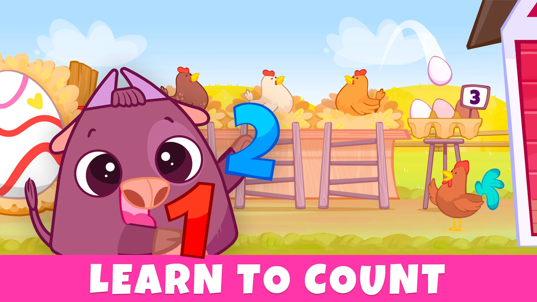 Bibi Farm: Games for Kids ۲-۵ - عکس بازی موبایلی اندروید