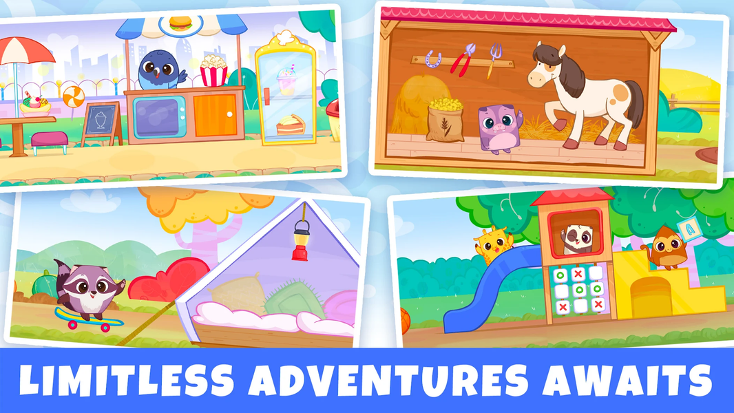Bibi World: Baby & Kids Games - عکس بازی موبایلی اندروید