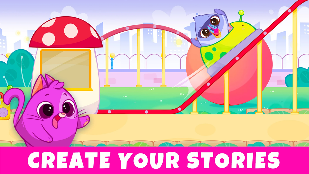 Bibi World: Baby & Kids Games - عکس بازی موبایلی اندروید