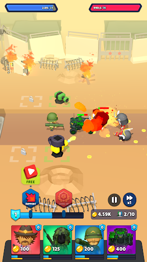 Age of Battle War - Image screenshot of android app