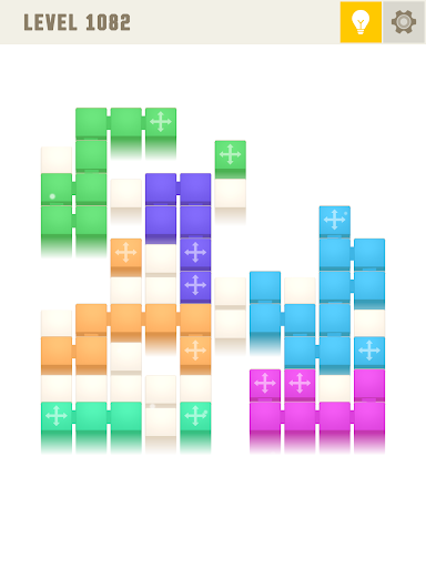 One Line Block Fill Puzzle - Image screenshot of android app