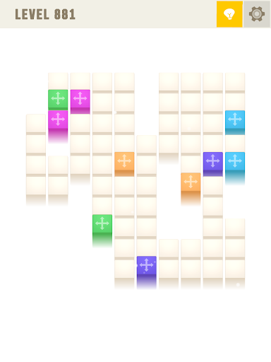 One Line Block Fill Puzzle - Image screenshot of android app