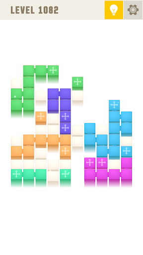 One Line Block Fill Puzzle - Image screenshot of android app