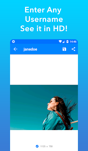 Big Profile Photo - Image screenshot of android app