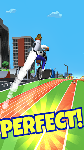 Bike Hop: Crazy BMX Bike Jump - Gameplay image of android game