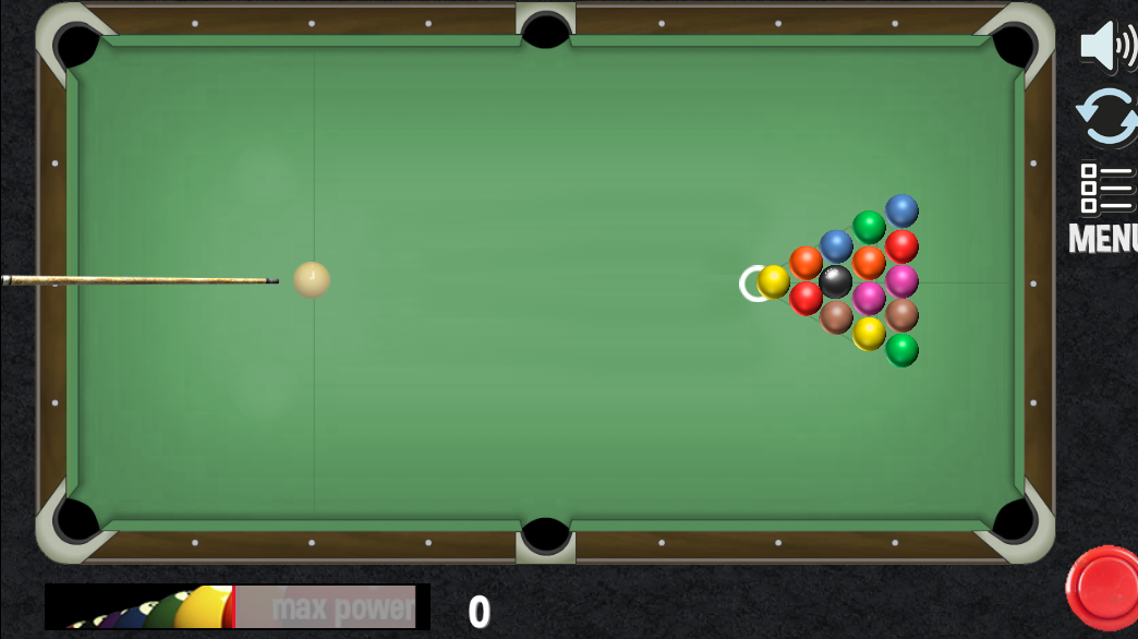 billar bomb pro pool - Gameplay image of android game