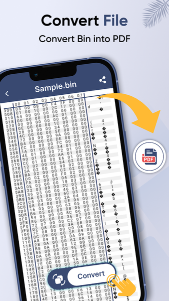 Bin Viewer - Bin File Opener - عکس برنامه موبایلی اندروید
