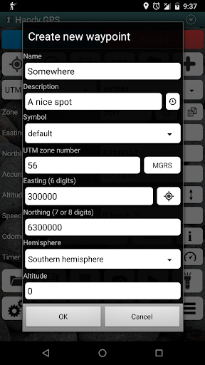 Handy GPS (subscription) - Image screenshot of android app
