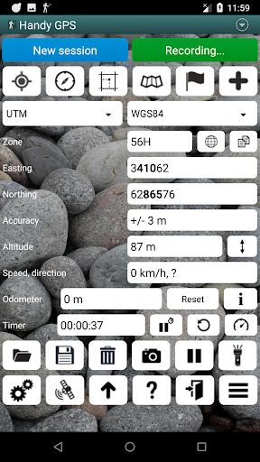 Handy GPS (subscription) - Image screenshot of android app