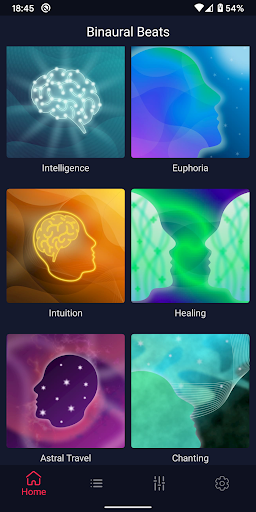 Binaural Beats - study music - Image screenshot of android app