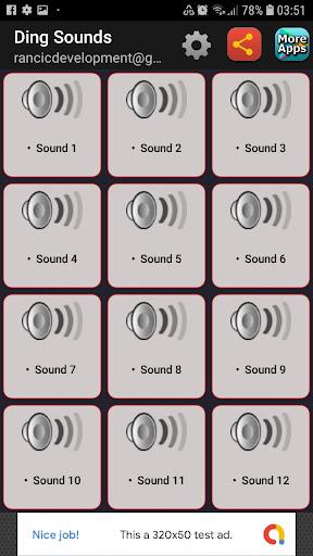 Ding Sounds - Image screenshot of android app