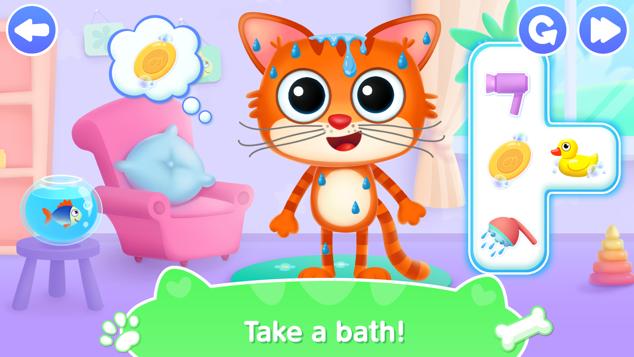 بازی My virtual pet! Animal care - دانلود | بازار