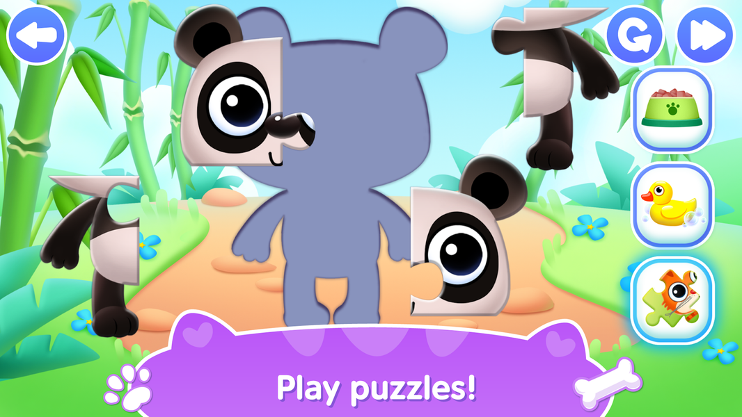 My virtual pet! Animal care - عکس بازی موبایلی اندروید