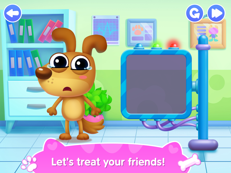 My virtual pet! Animal care - عکس بازی موبایلی اندروید