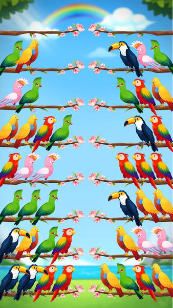 Bird Sort Puzzle - عکس بازی موبایلی اندروید