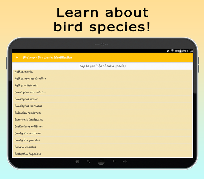 BirdsID - Identify Birds - عکس برنامه موبایلی اندروید