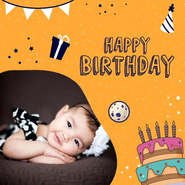Birthday Photo Frame & Editor - Image screenshot of android app