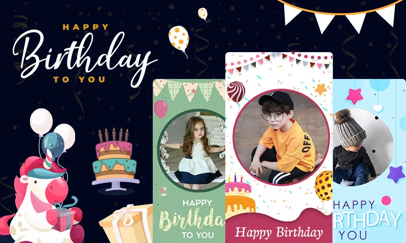 Birthday Photo Frame - عکس برنامه موبایلی اندروید