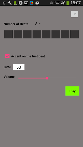 Dumbek Metronome - عکس برنامه موبایلی اندروید
