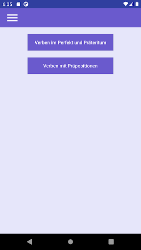 German Verbs Past Prepositions - عکس برنامه موبایلی اندروید