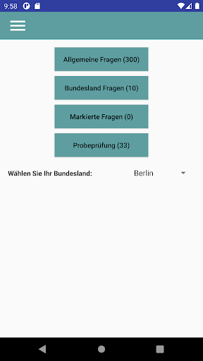 Leben in Deutschland 300Fragen - Image screenshot of android app