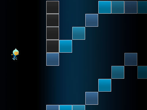 Alien Run - Gameplay image of android game