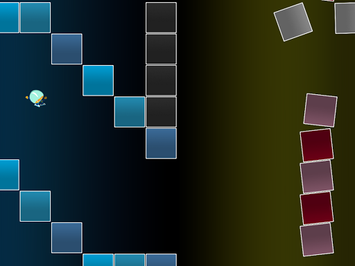 Alien Run - Gameplay image of android game