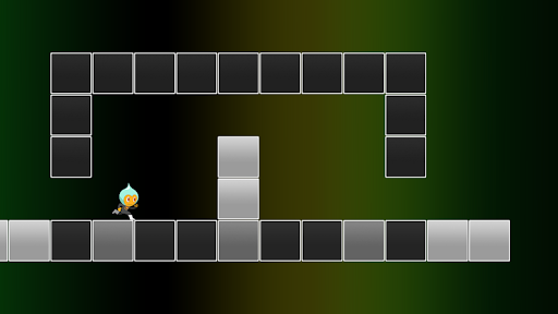 Alien Run - Gameplay image of android game