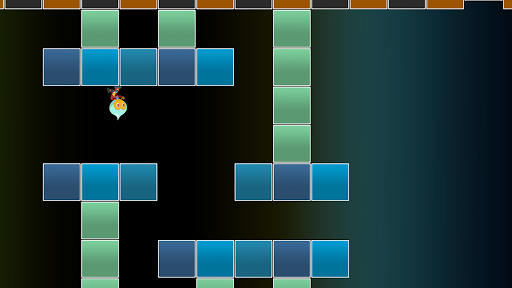 Alien Run - Gameplay image of android game