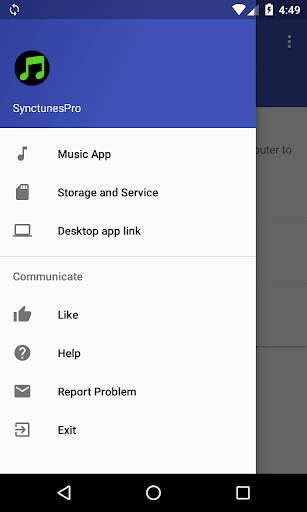 SynctunesX: iTunes to android - عکس برنامه موبایلی اندروید