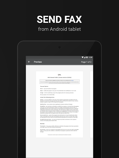 FAX App: Send Faxes from Phone - عکس برنامه موبایلی اندروید