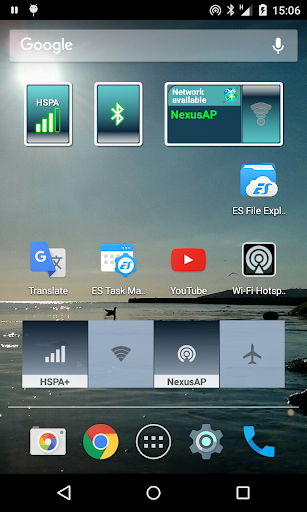 Mobile Data Widget - عکس برنامه موبایلی اندروید