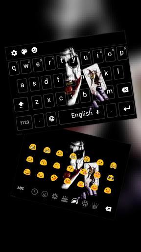 Black Joker Keyboard - عکس برنامه موبایلی اندروید