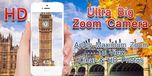 Ultra Big Zoom Camera - DSLR Mega Zoom HD Camera - عکس برنامه موبایلی اندروید