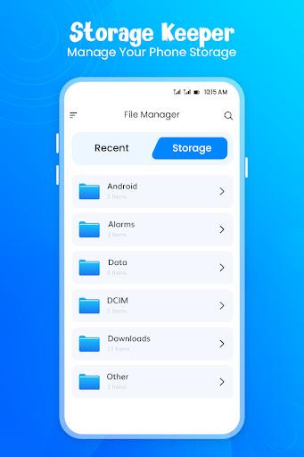File Manager - عکس برنامه موبایلی اندروید