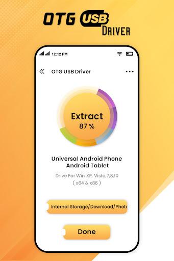 OTG USB Driver for Android - Image screenshot of android app