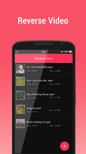 Reverse Video - Image screenshot of android app