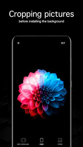 Black Wallpapers ۴K (Dark) - عکس برنامه موبایلی اندروید