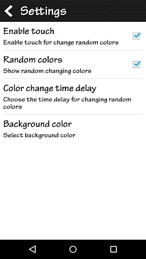 Colors Live Wallpaper - Image screenshot of android app