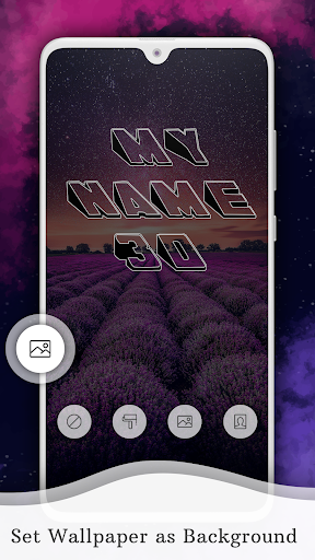 My Name ۳D Live Wallpaper - عکس برنامه موبایلی اندروید