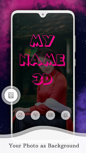 My Name ۳D Live Wallpaper - عکس برنامه موبایلی اندروید