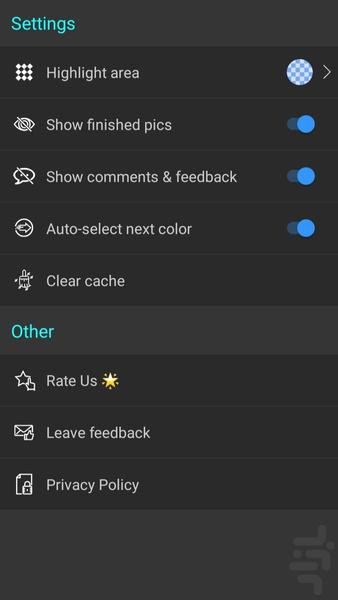 Black Color by Number - Super Colori - عکس بازی موبایلی اندروید