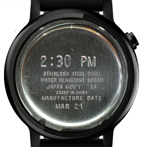 Stainless Steel Watch Face - عکس برنامه موبایلی اندروید