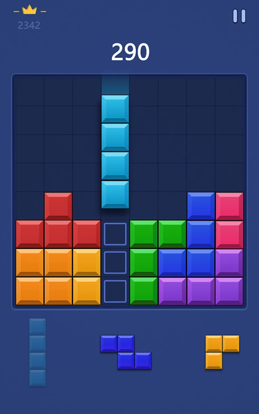Block Puzzle - Impulse Brain - عکس بازی موبایلی اندروید