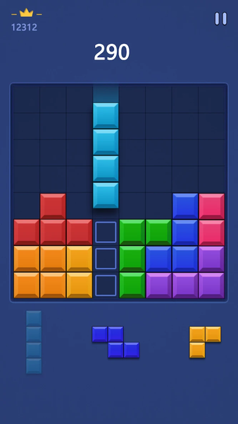 Block Puzzle - Impulse Brain - عکس بازی موبایلی اندروید