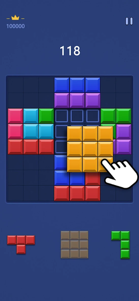 Block Puzzle - Impulse Brain - عکس بازی موبایلی اندروید