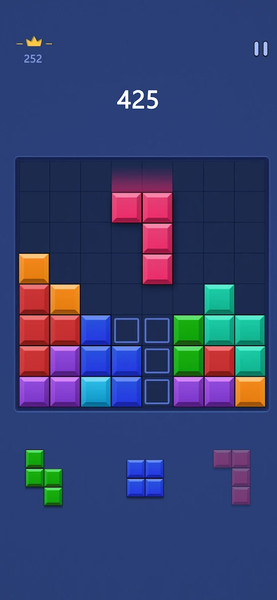 Block Puzzle - Impulse Brain - عکس بازی موبایلی اندروید