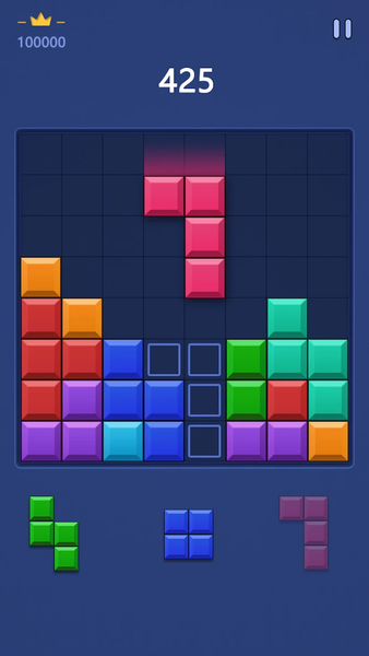 Block Puzzle - Impulse Brain - عکس بازی موبایلی اندروید