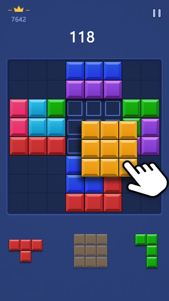 Block Puzzle - Impulse Brain - Gameplay image of android game