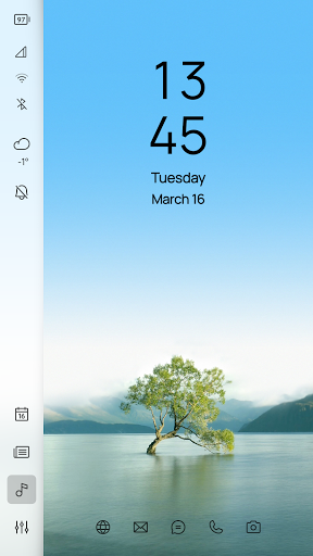 Bleeding Edge for KLWP - عکس برنامه موبایلی اندروید